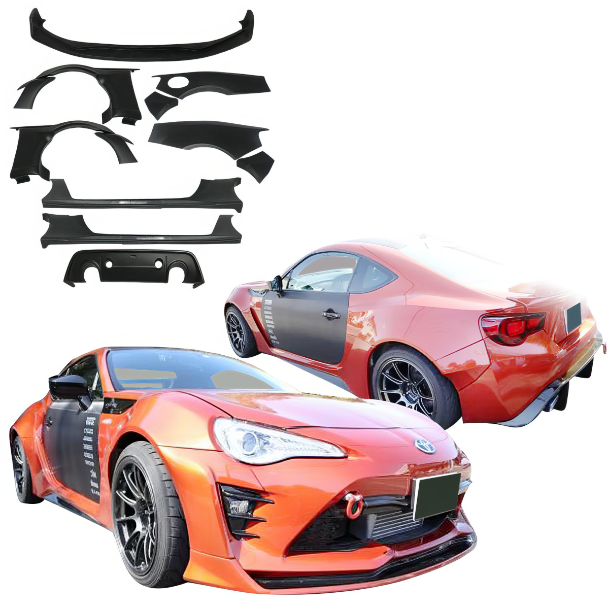 Modify your Subaru BRZ 2013 with our Exterior/Complete Body Kits - 