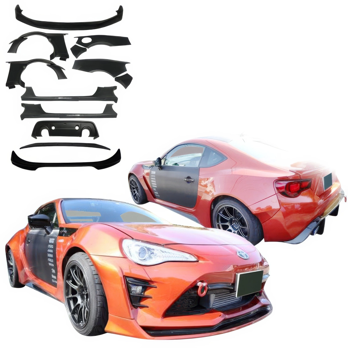 Modify your Subaru BRZ 2013 with our Exterior/Complete Body Kits - 1