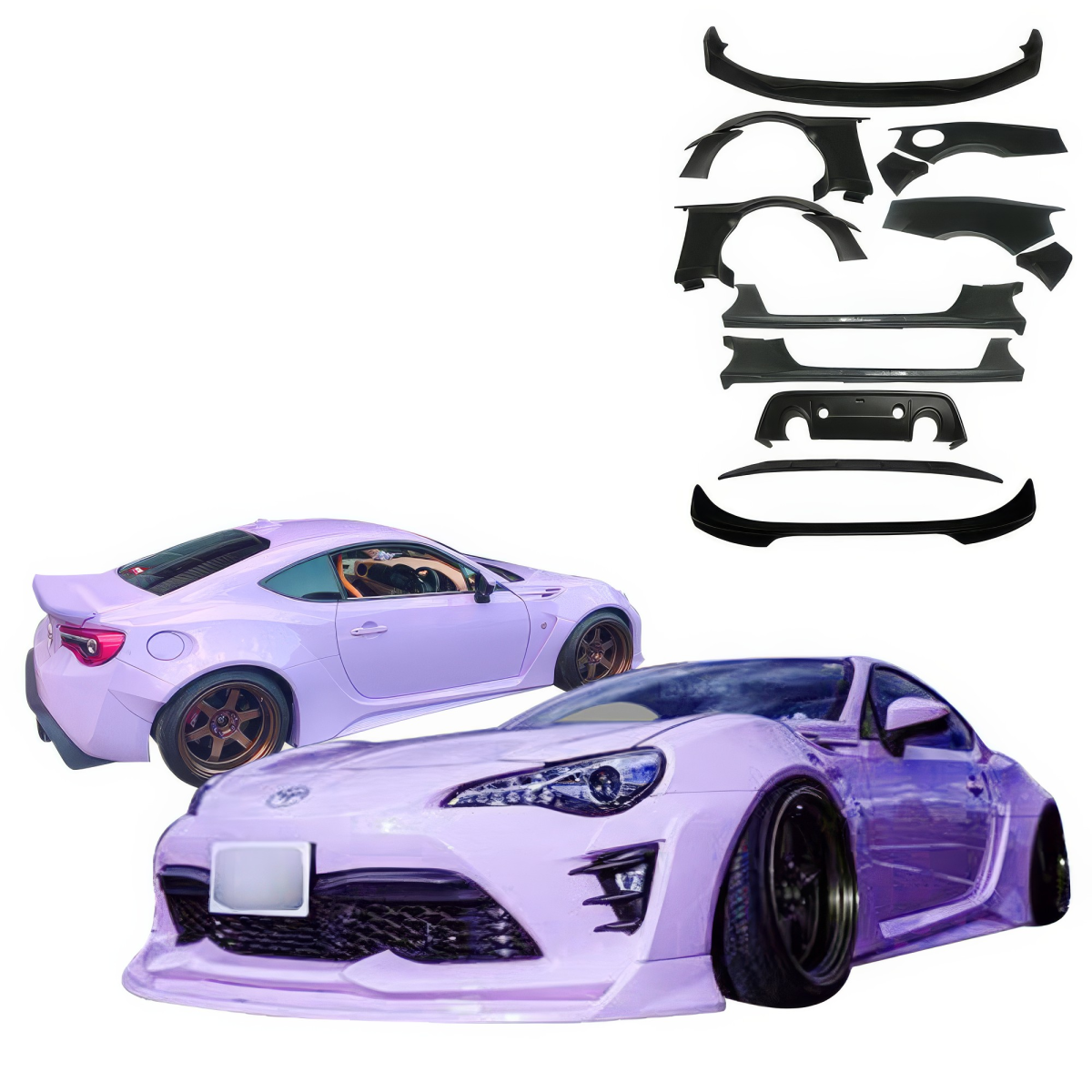 Modify your Subaru BRZ 2013 with our Exterior/Complete Body Kits - 