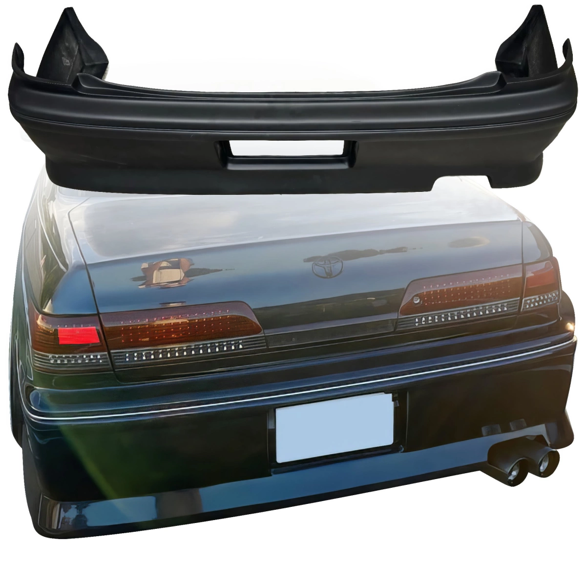 VSaero FRP MSPO Rear Bumper (JZX100) for Mark II Toyota 97