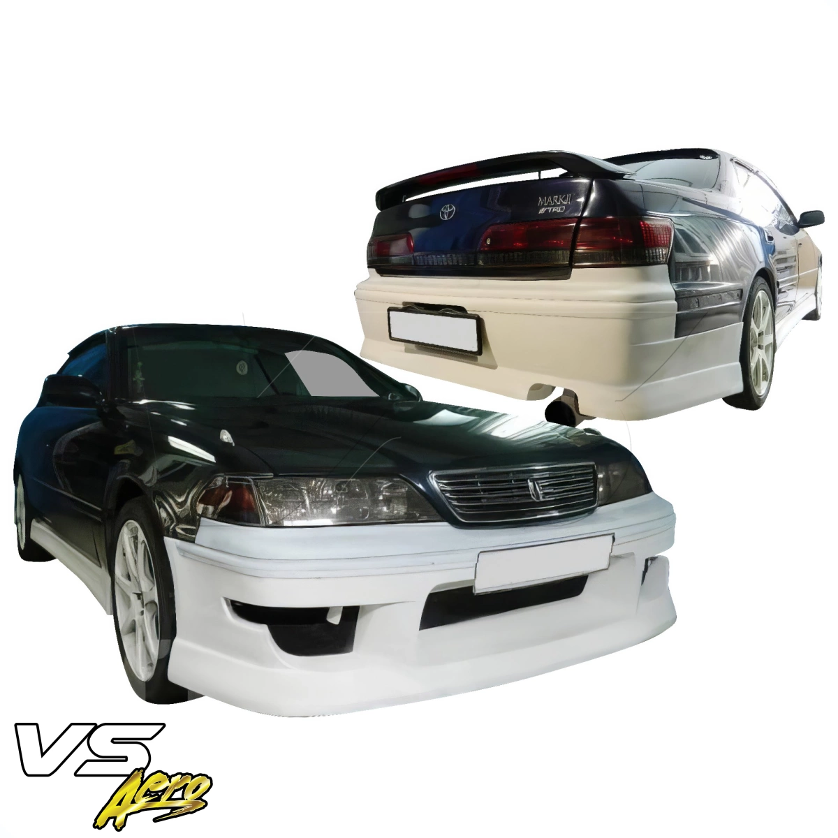 フェンスポFRP VSaero FRP MSPO Body Kit 4pc (JZX100) for Mark II Toyota 97