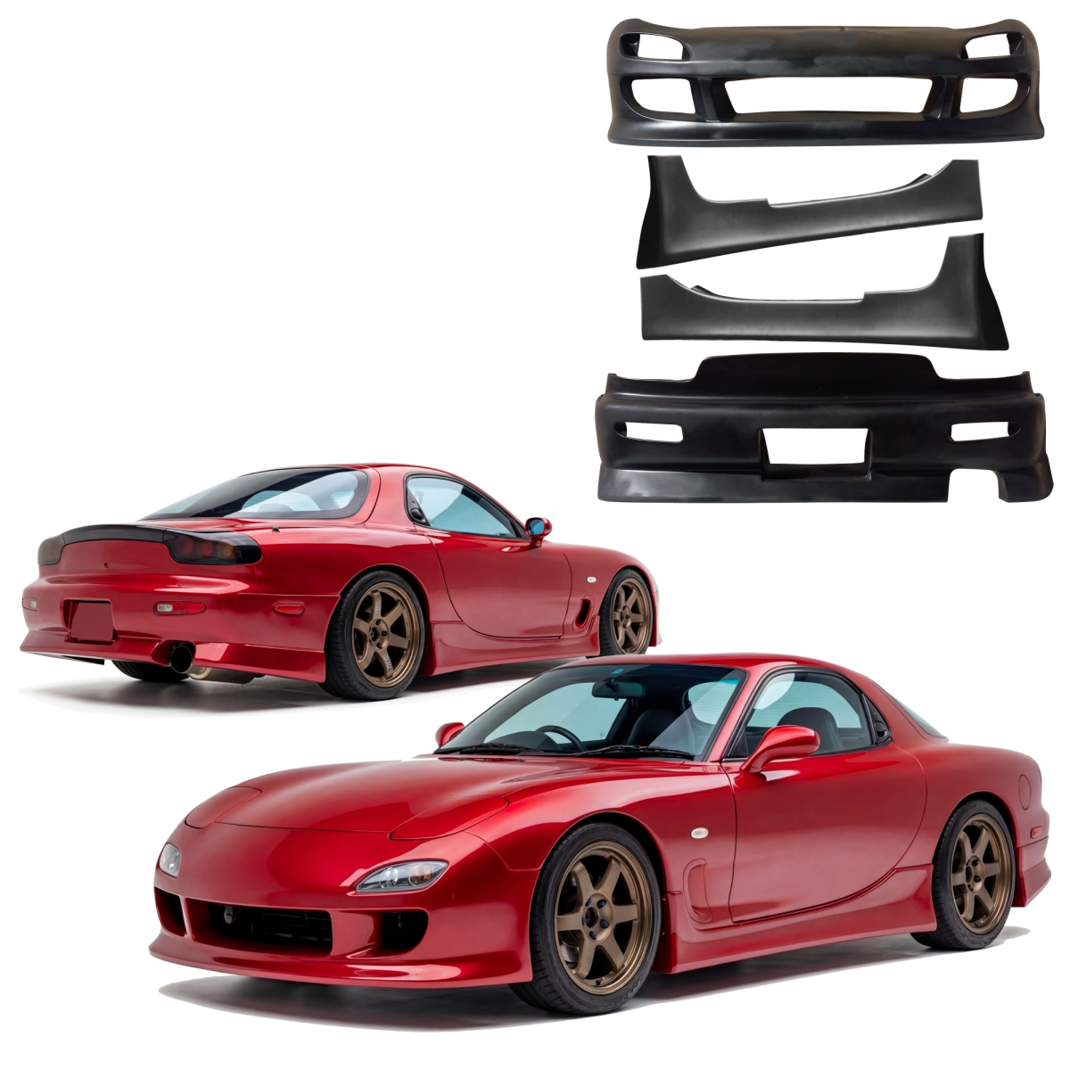 Modify your Mazda RX-7 1993 with our Exterior/Complete Body Kits -