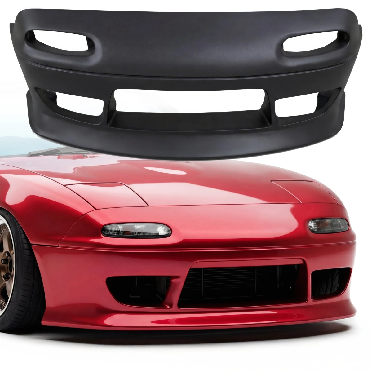 Modify your Mazda Miata 1990 with our Exterior/Front Bumpers - 4