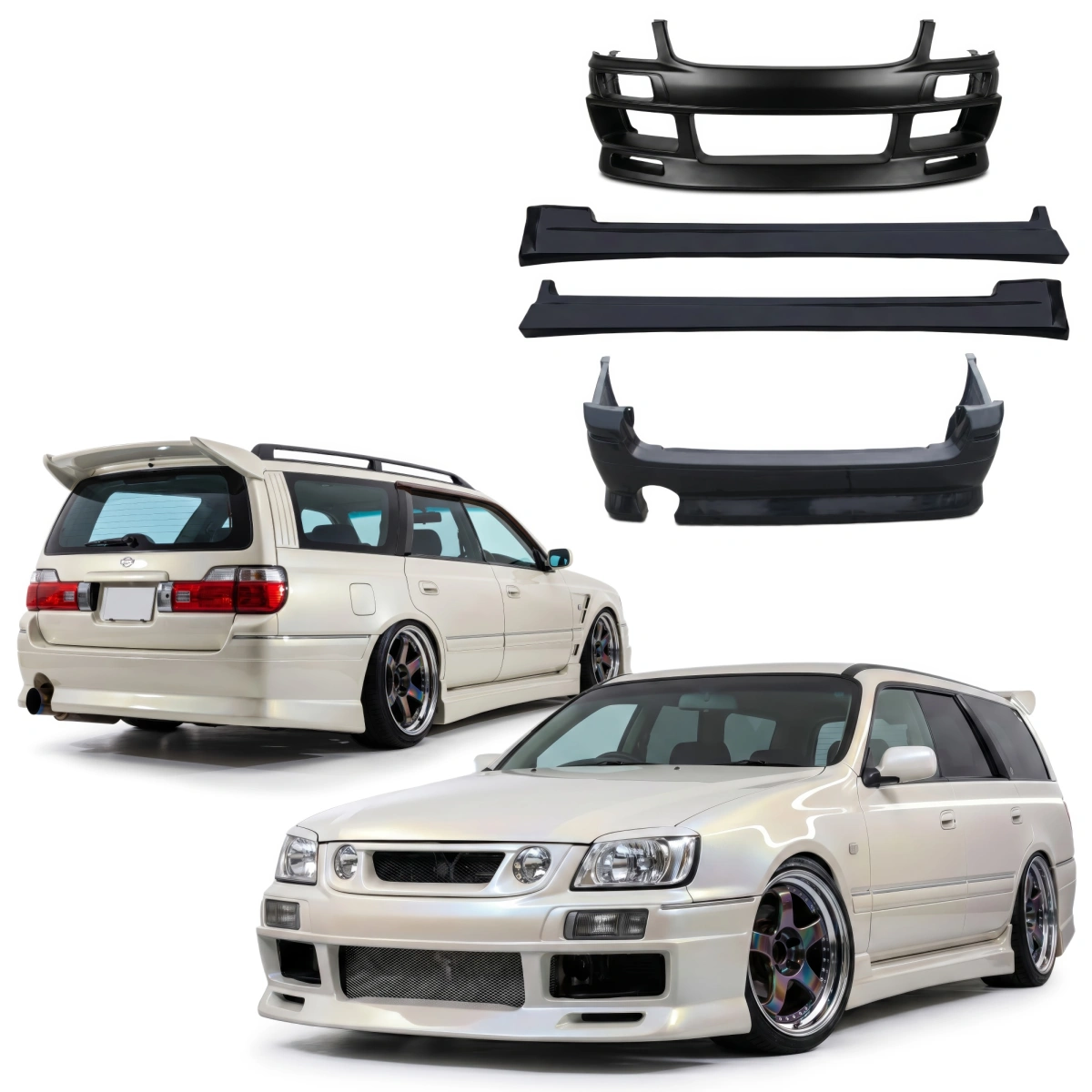 Modify your Nissan Stagea 1998 with our Exterior/Complete Body Kits - 1