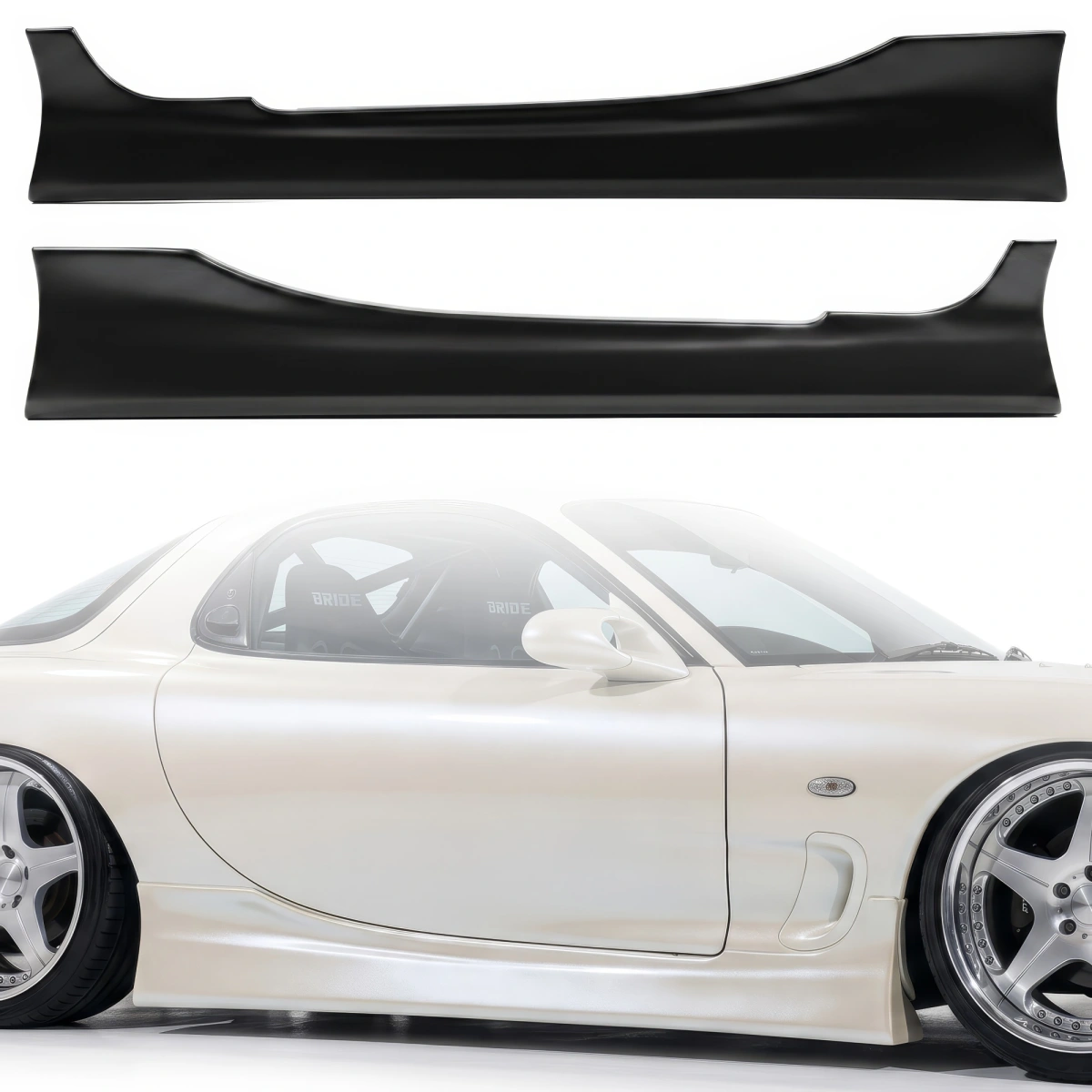 Modify your Mazda RX-7 1993 with our Exterior/Side Skirts - 1