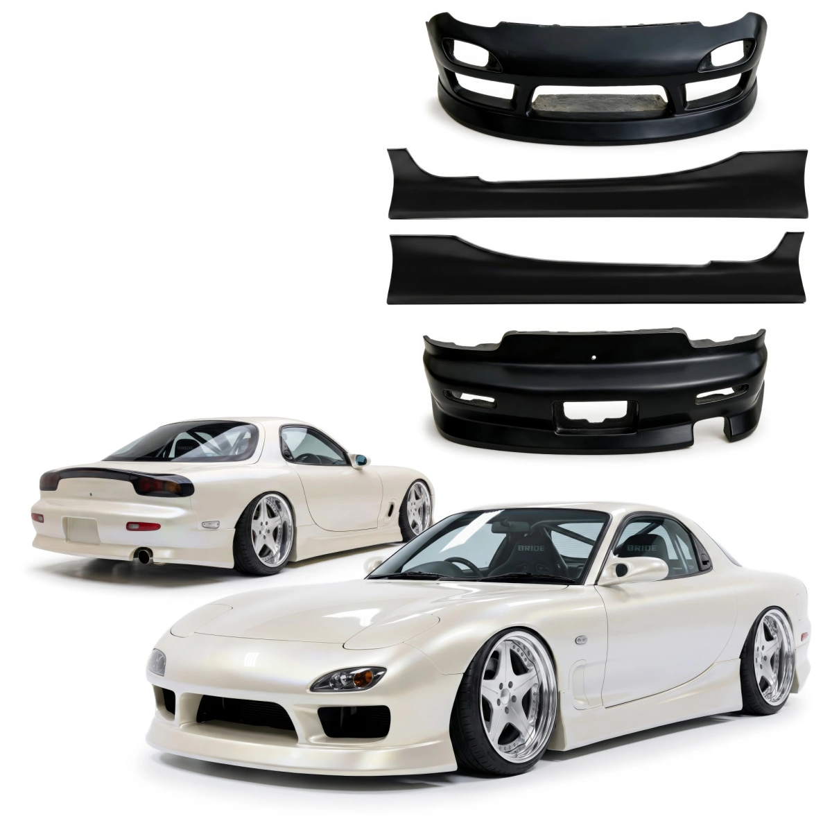 Modify your Mazda RX-7 1993 with our Exterior/Complete Body Kits - 1
