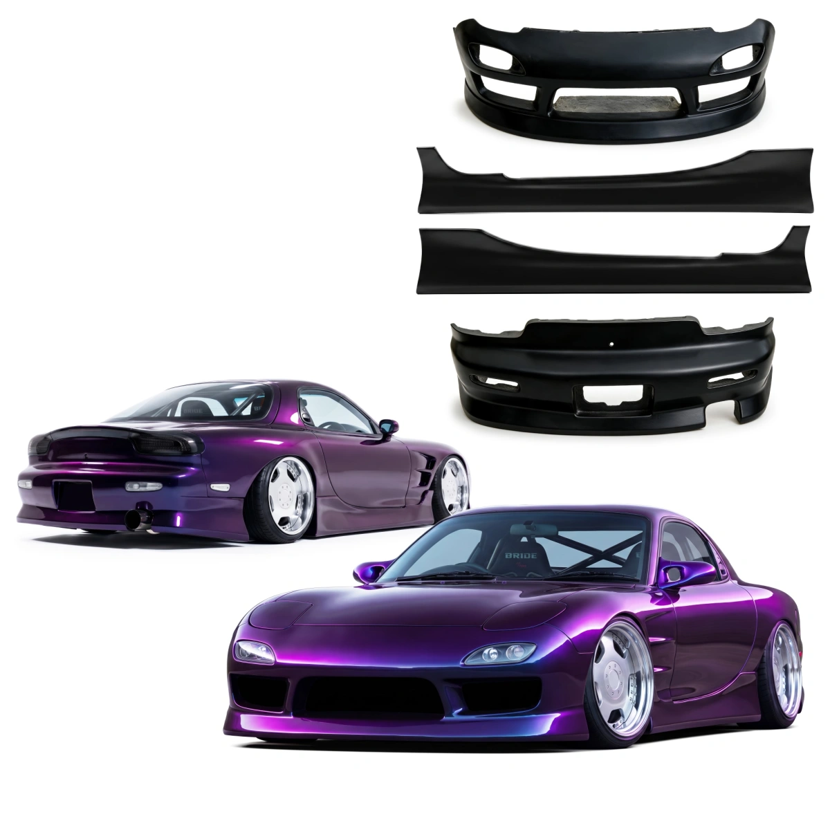 Modify your Mazda RX-7 1993 with our Exterior/Complete Body Kits - 3