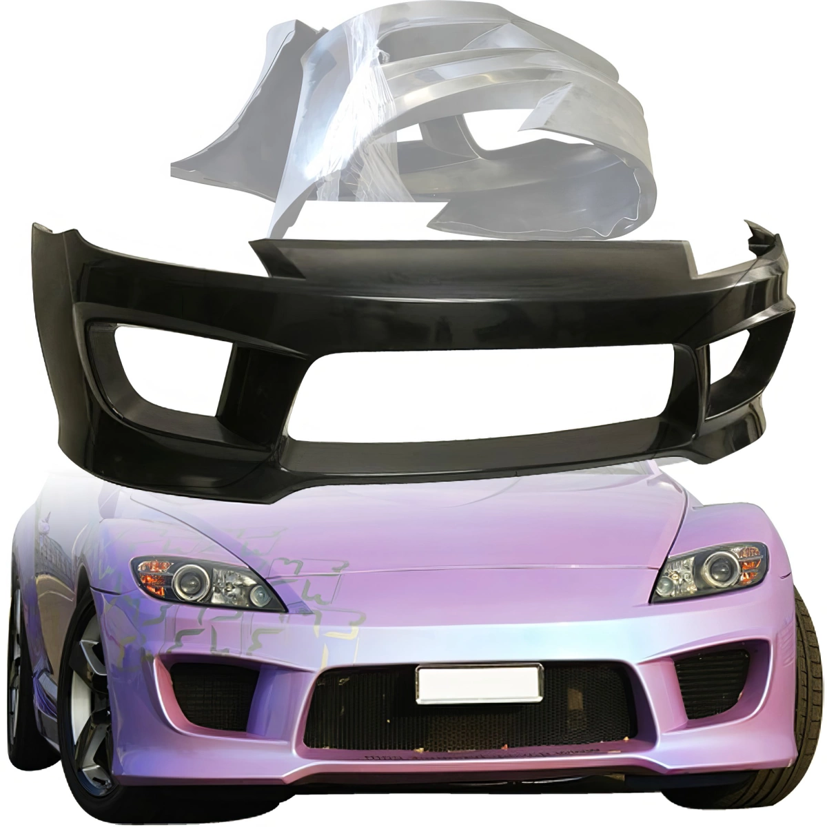 Modify your Mazda RX-8 2004 with our Exterior/Front Bumpers - 1