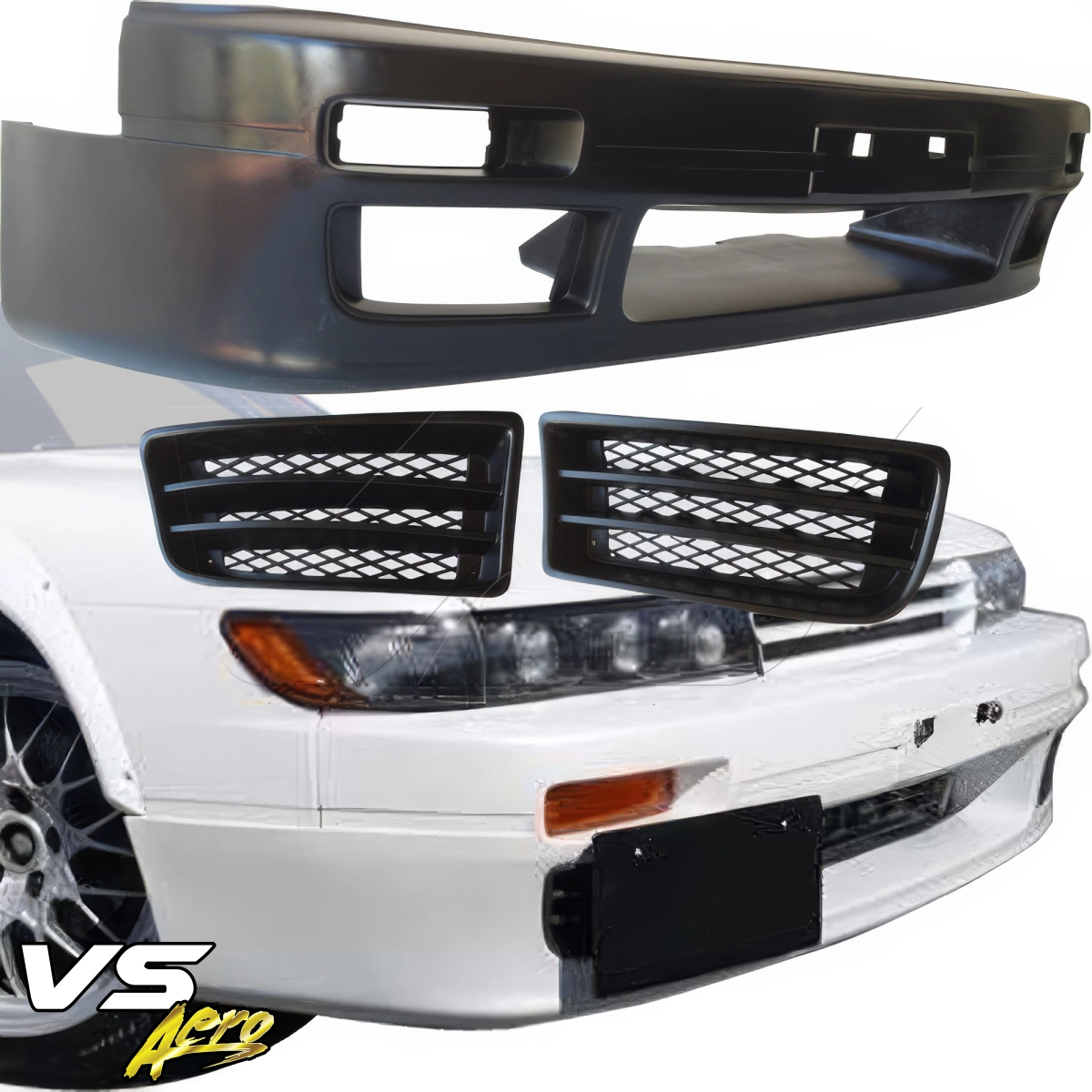 Modify your Nissan Silvia 1989 with our Exterior/Front Bumpers - 6