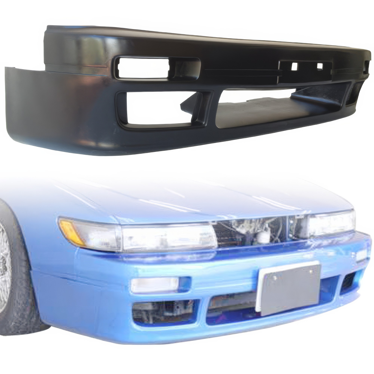 Modify your Nissan Silvia 1989 with our Exterior/Front Bumpers or Lips - 