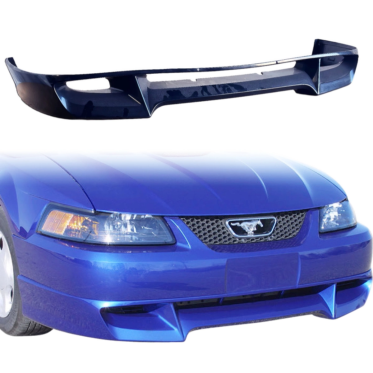 Modify your Ford Mustang 1999 with our Exterior/Front Lips - 1