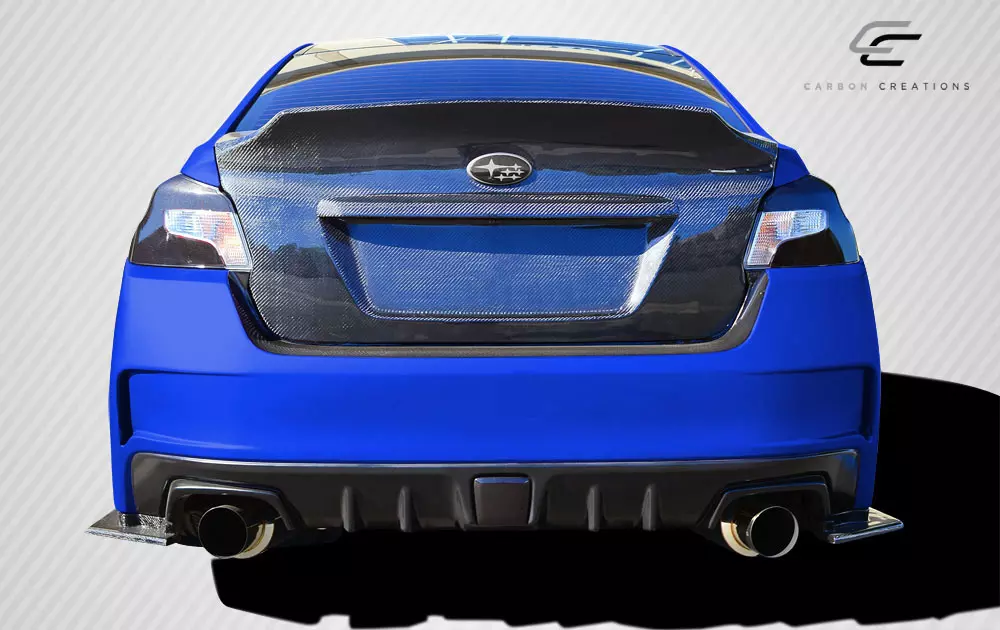 2015-2021 Subaru WRX Carbon Creations NBR Concept Rear Splitters 2 Piece (S) - Image 3