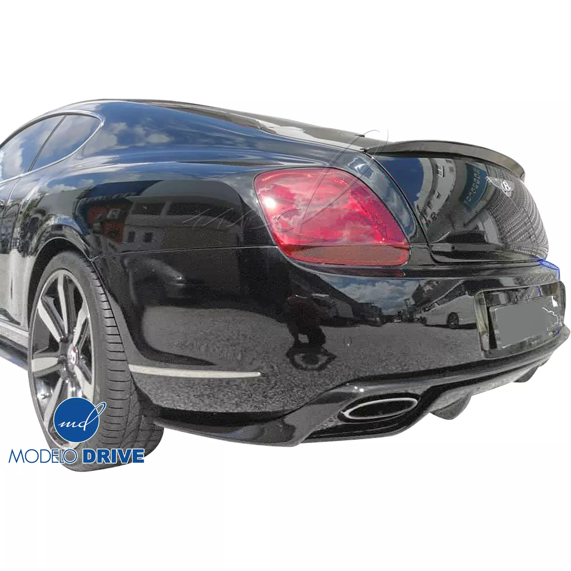 ModeloDrive Carbon Fiber MULL Rear Diffuser > Bentley Continental GT GTC 2011-2018 > 2dr Coupe - Image 12