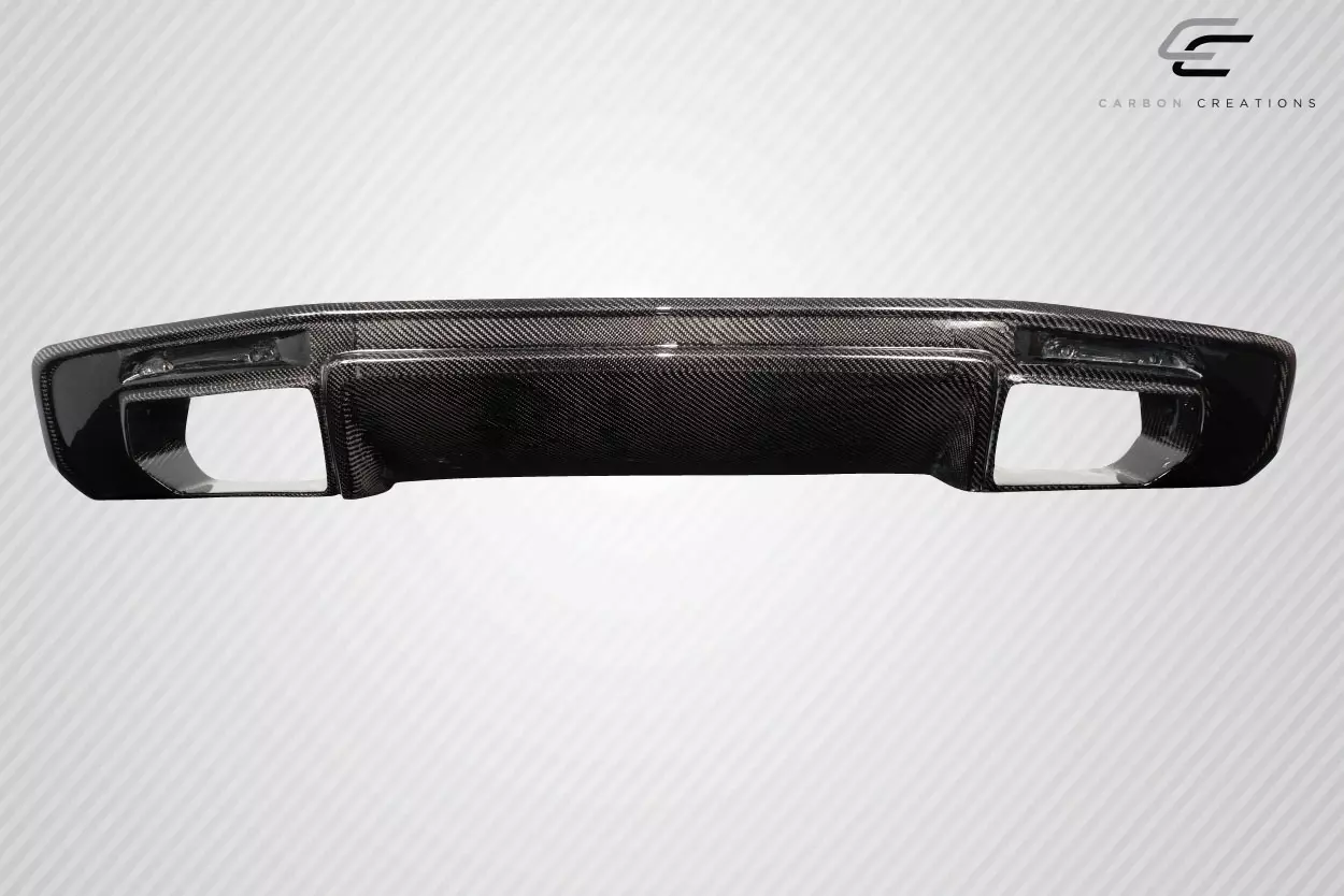 2016-2023 Chevrolet Camaro Carbon Creations GMX Rear Diffuser 1 Piece ( Quad exhaust ) - Image 2