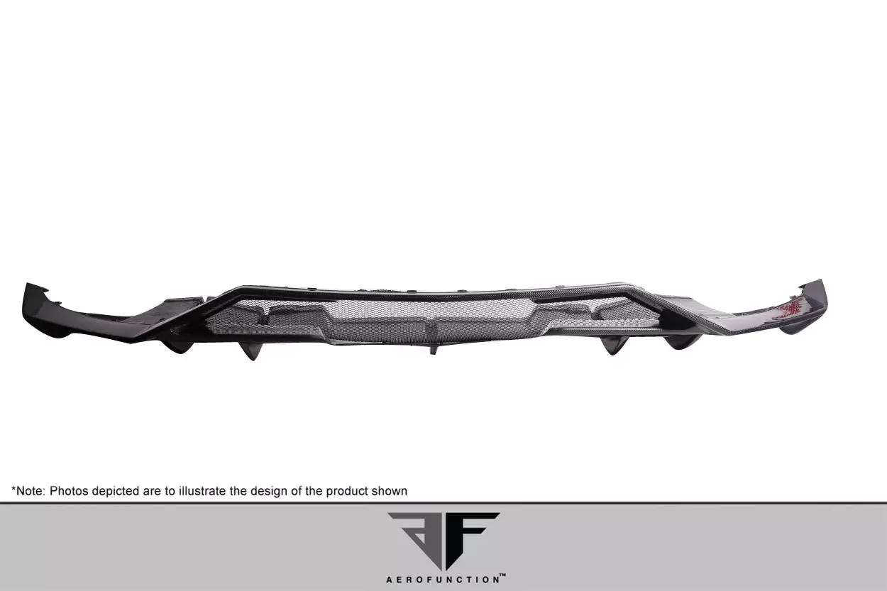 2011-2017 Lamborghini Aventador Carbon AF-1 Diffuser ( CFP ) 1 Piece - Image 2