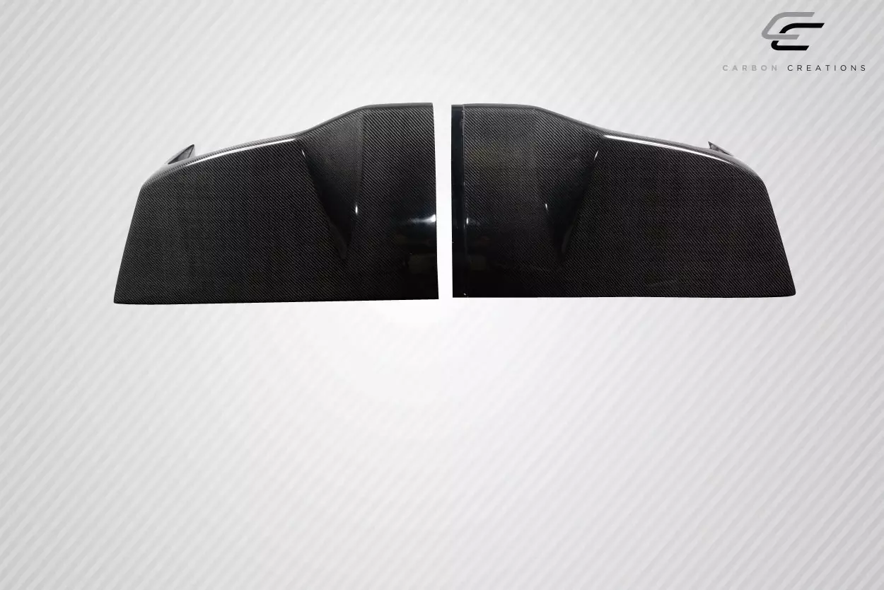 2003-2008 Nissan 350Z Z33 Carbon Creations VTX Rear Diffuser 2 Piece - Image 5