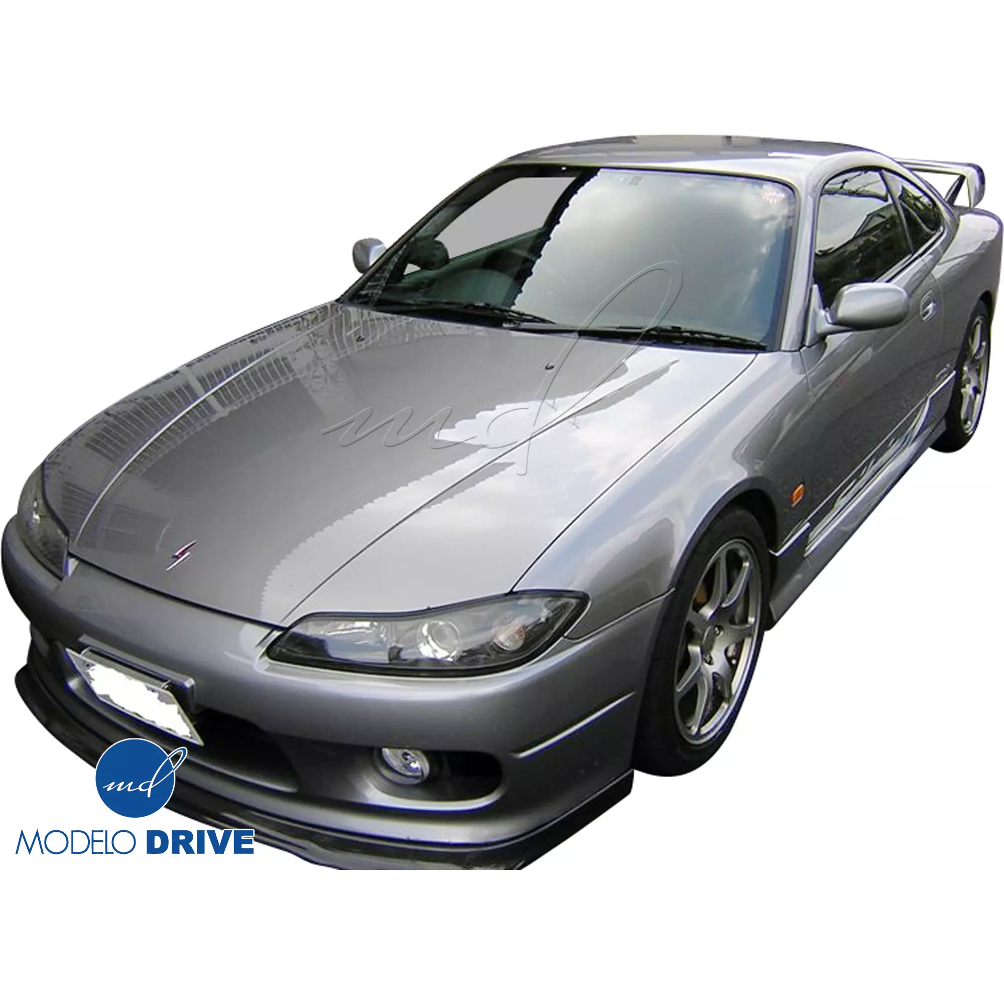 ModeloDrive Carbon Fiber AFLU Front Lip Diffuser > Nissan Silvia S15 1999-2002 - Image 15