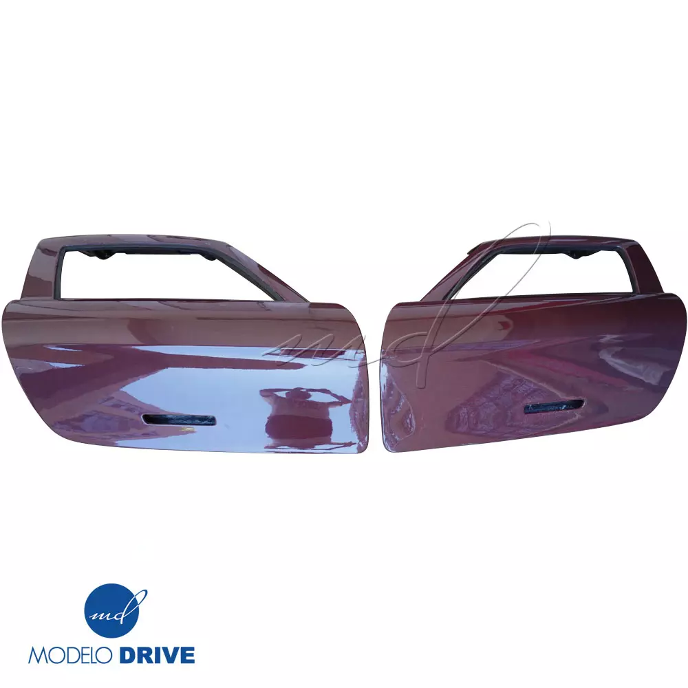 ModeloDrive Carbon Fiber BLK-GT Wide Body Doors > Mercedes-Benz SLS AMG (R197) 2011-2014 - Image 4