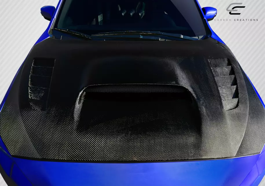 2015-2021 Subaru WRX Carbon Creations NBR Concept Hood 1 Piece - Image 1