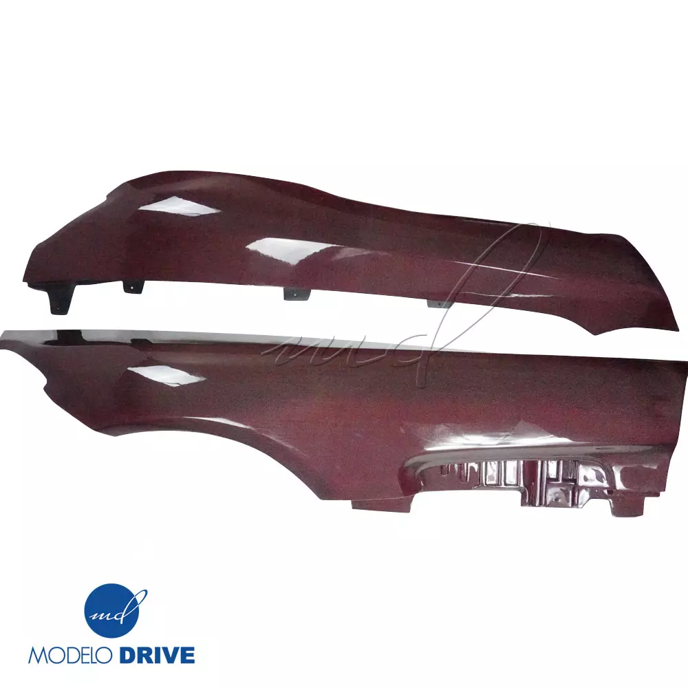 ModeloDrive Carbon Fiber BLK-GT Wide Body Fenders (front) > Mercedes-Benz SLS AMG (R197) 2011-2014 - Image 7
