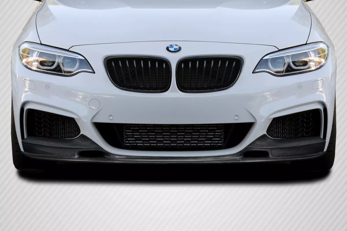2014-2021 BMW 2 Series F22 F23 Carbon Creations GTF Front Lip Under Spoiler 1 Piece - Image 1
