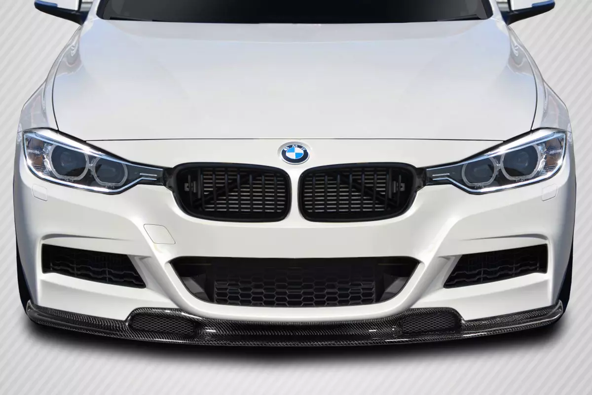 2012-2018 BMW 3 Series F30 Carbon Creations V1 Front Lip Under Spoiler 1 Piece - Image 1