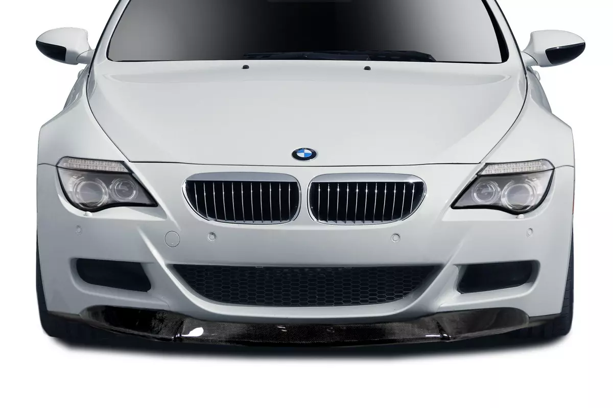 2006-2010 BMW M6 E63 E64 Carbon AF-1 Front Lip Spoiler ( CFP ) 1 Piece - Image 1