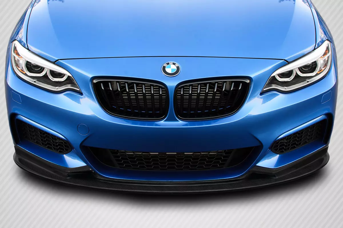 2014-2021 BMW 2 Series F22 F23 Carbon Creations 3DS Front Lip Under Spoiler 1 Piece ( M Sport Bumper Only ) - Image 1