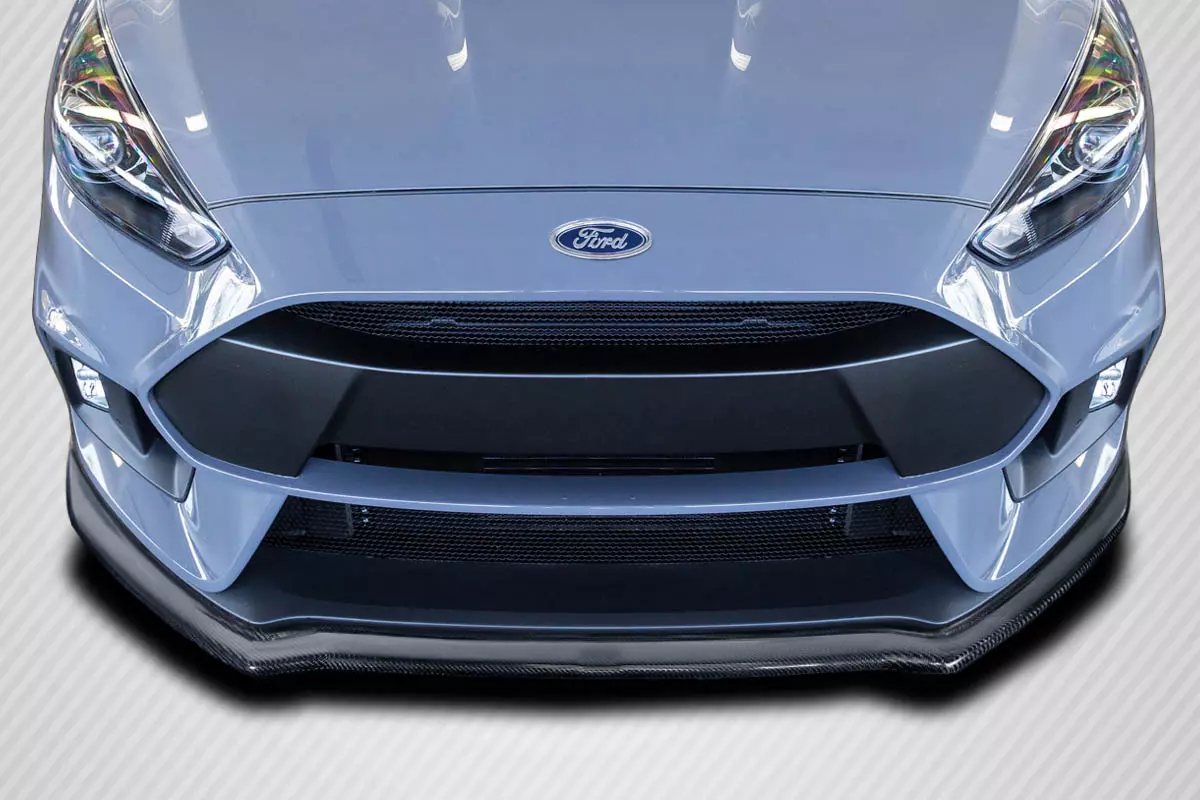 2016-2018 Ford Focus RS Carbon Creations Max Front Lip Under Spoiler -1 Piece - Image 1