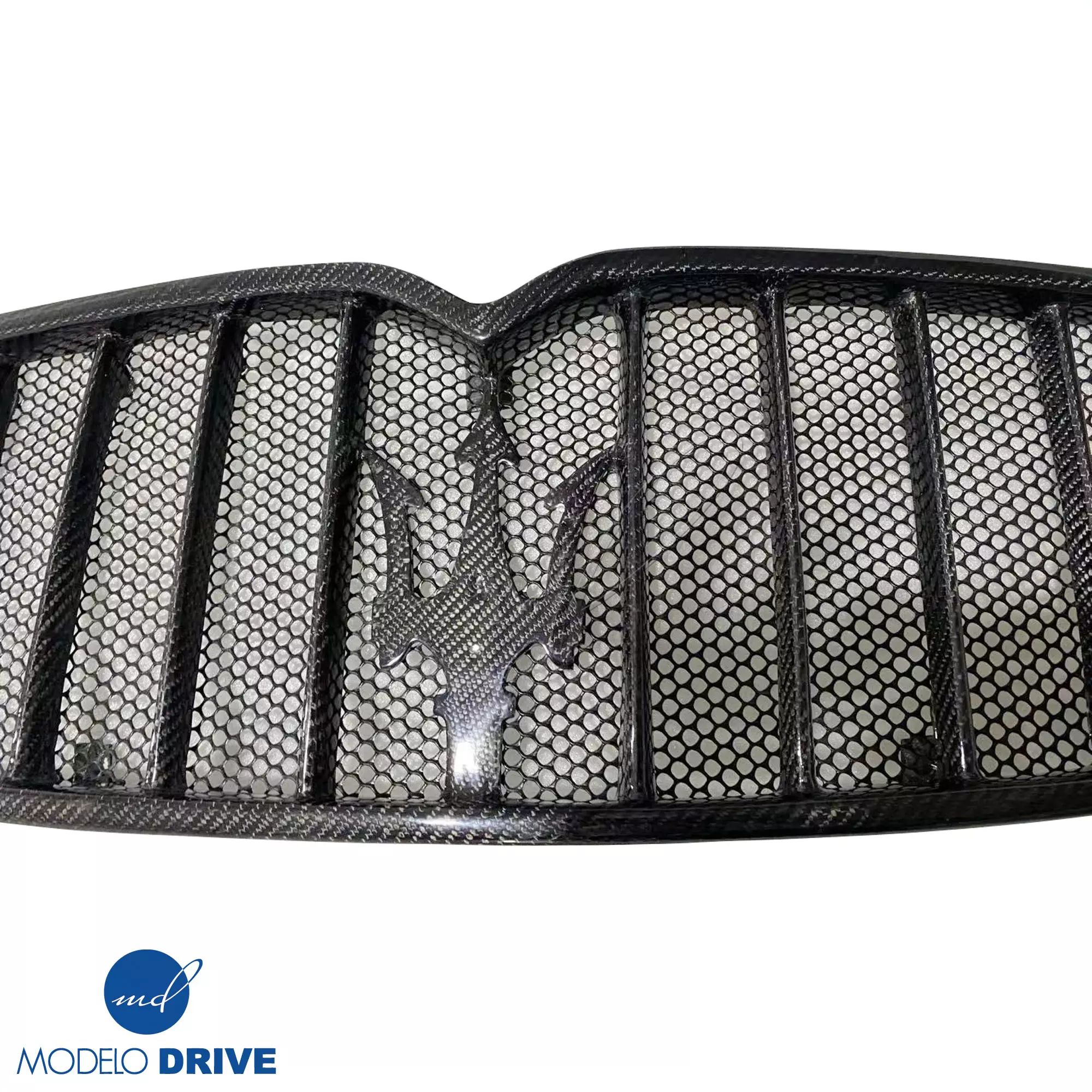 ModeloDrive Carbon Fiber Vertical Grille > Maserati Quattroporte 2005-2008 - Image 7