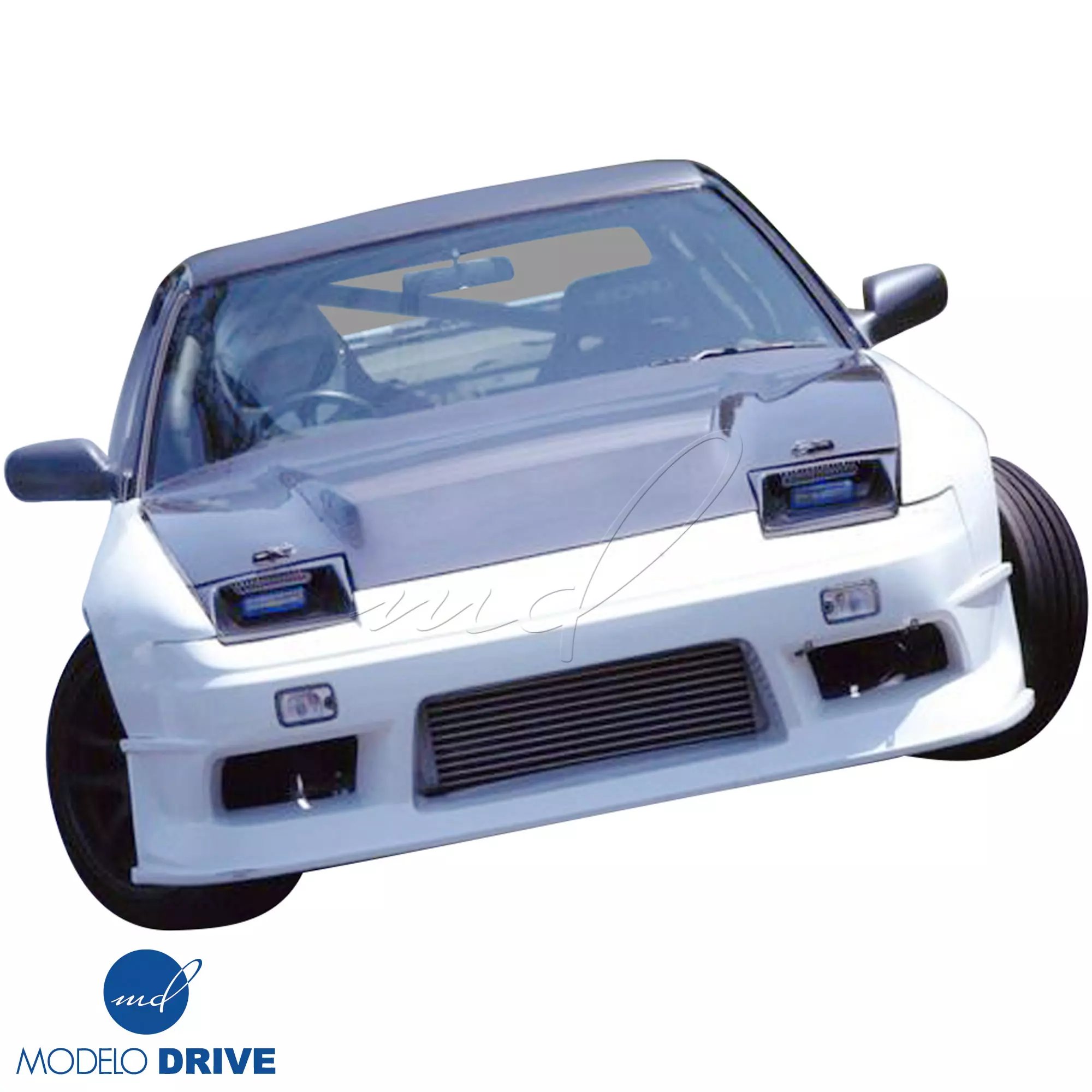 ModeloDrive Carbon Fiber SMAD Headlight Housings 4pc > Nissan 240SX 1989-1994> 2/3dr - Image 14