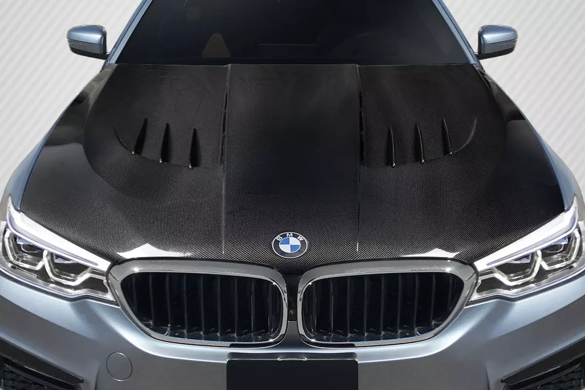 2017-2022 BMW 5 Series G30 / M5 G90 Carbon Creations Power Dynamics Hood 1 Piece - Image 1