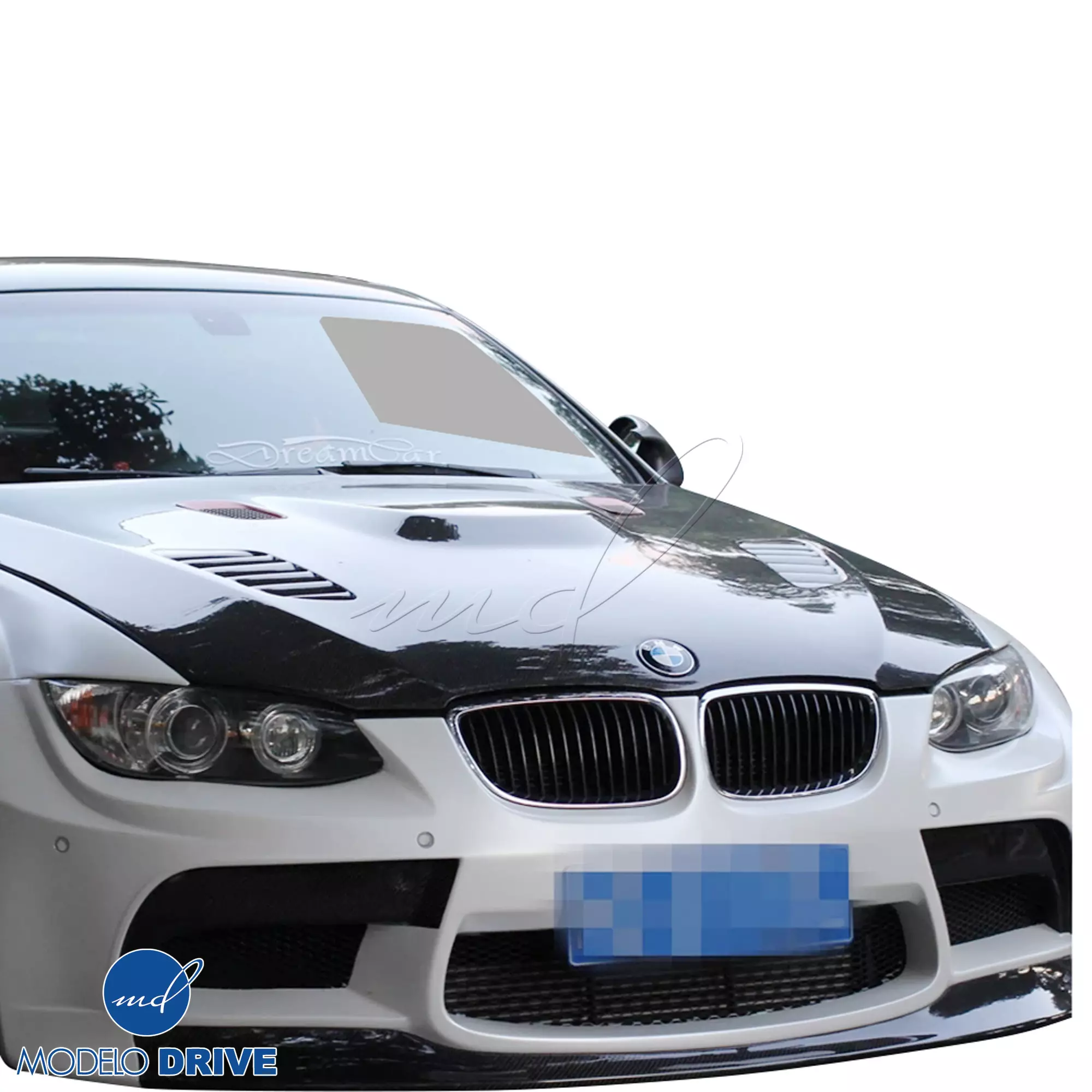 ModeloDrive Carbon Fiber VORT Hood > BMW M3 E92 E93 2008-2013 - Image 9