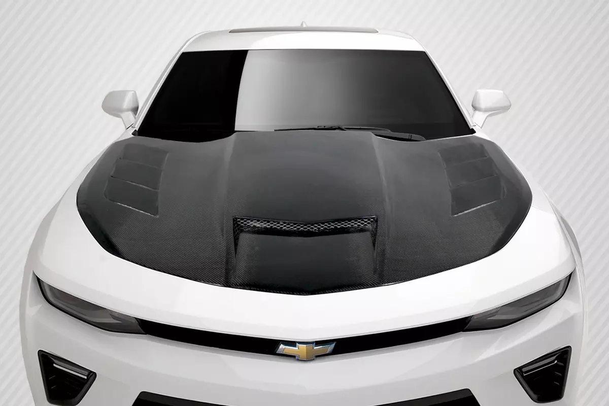 2016-2023 Chevrolet Camaro Carbon Creations TS-1 Hood 1 Piece - Image 1