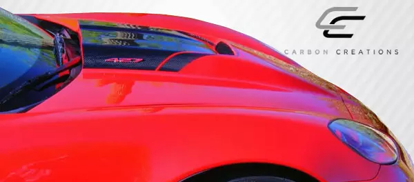 2005-2013 Chevrolet Corvette C6 Carbon Creations DriTech ZR Edition Hood 1 Piece - Image 3