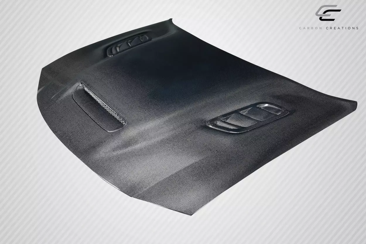 2006-2010 Dodge Charger Carbon Creations Hellcat Redeye Look Hood body kit 1 Piece - Image 3
