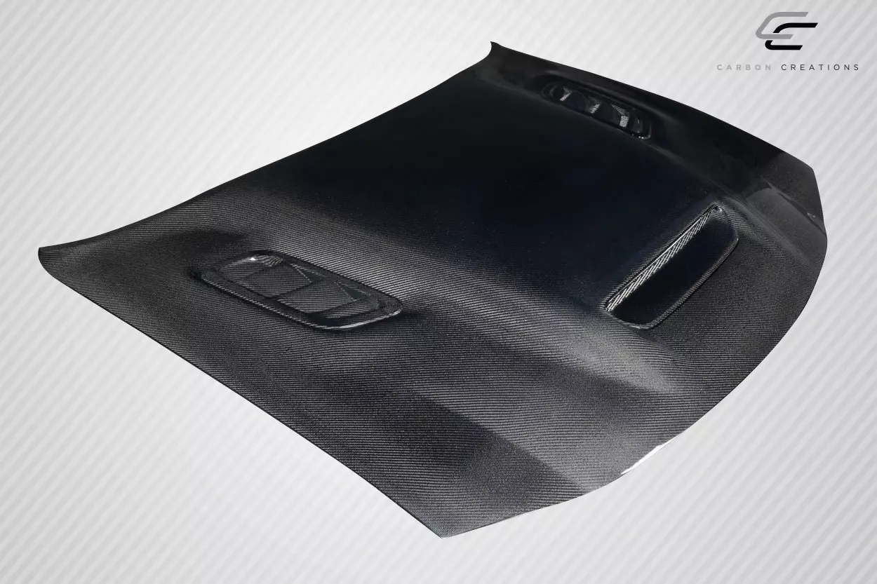 2006-2010 Dodge Charger Carbon Creations Hellcat Redeye Look Hood body kit 1 Piece - Image 4