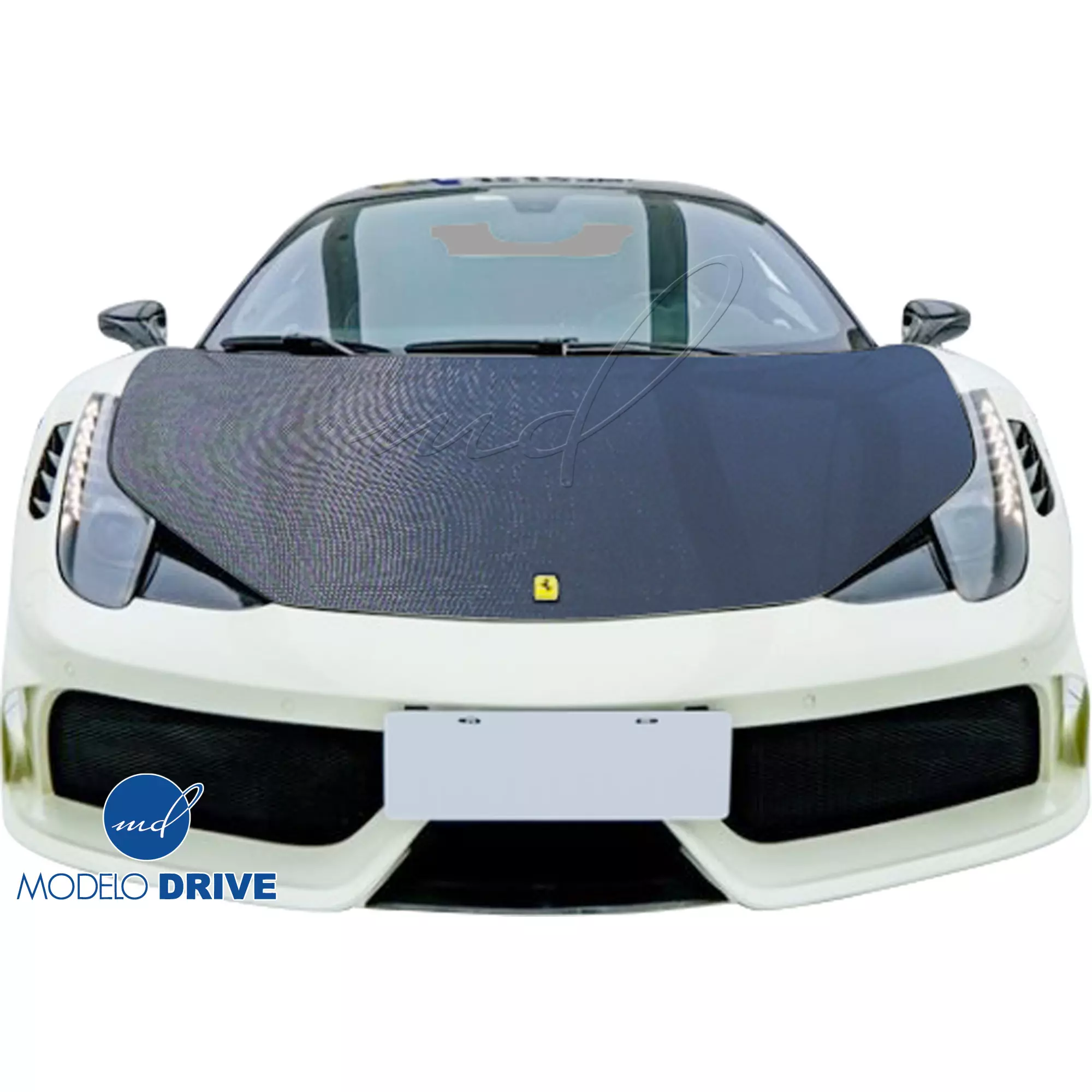 ModeloDrive Carbon Fiber OER Hood > Ferrari 488 GTB F142M 2016-2019 - Image 2