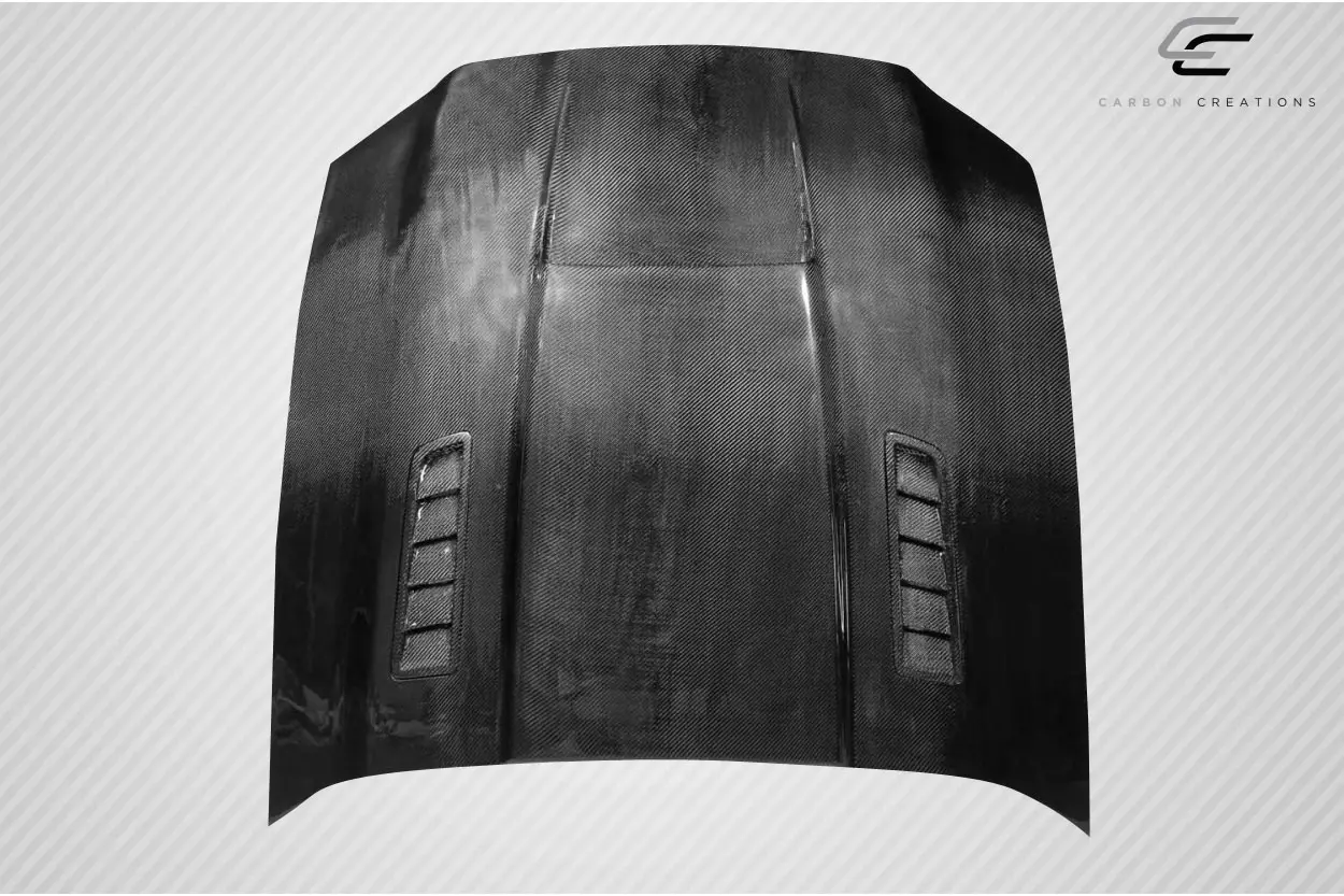 2013-2014 Ford Mustang / 2010-2014 Mustang GT500 Carbon Creations CVX Hood 1 Piece - Image 3