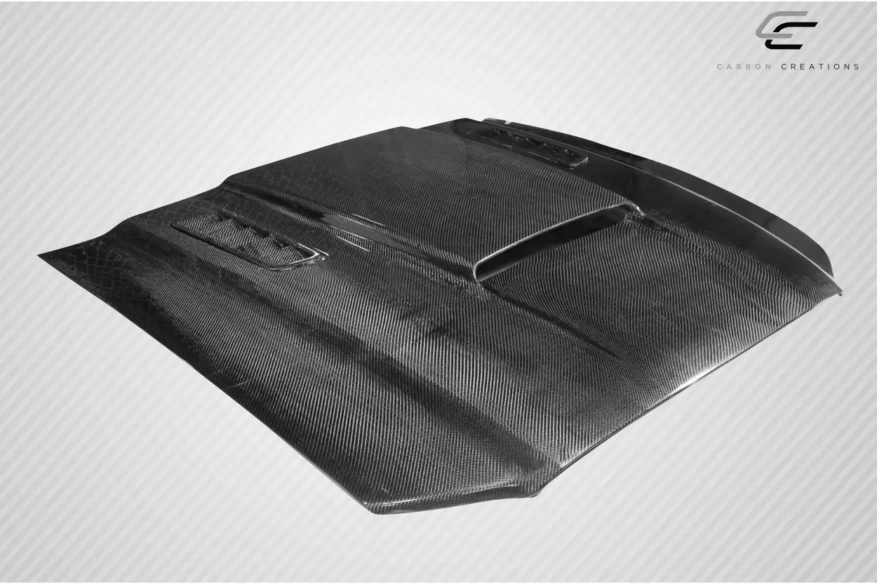 2013-2014 Ford Mustang / 2010-2014 Mustang GT500 Carbon Creations CVX Hood 1 Piece - Image 6