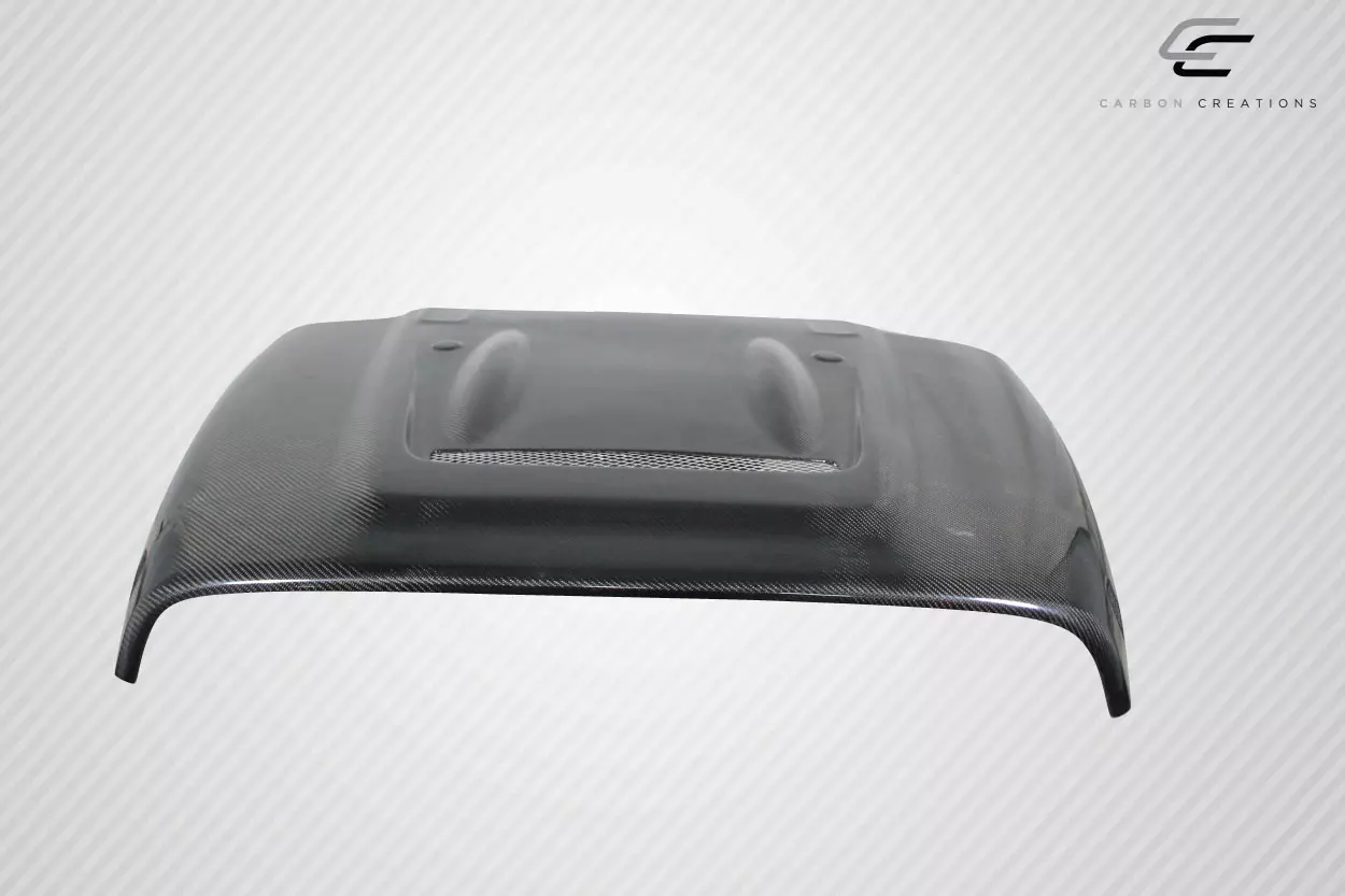 1997-2006 Jeep Wrangler Carbon Creations Heat Reduction Hood (fits all models without highline fenders) 1 Piece - Image 4