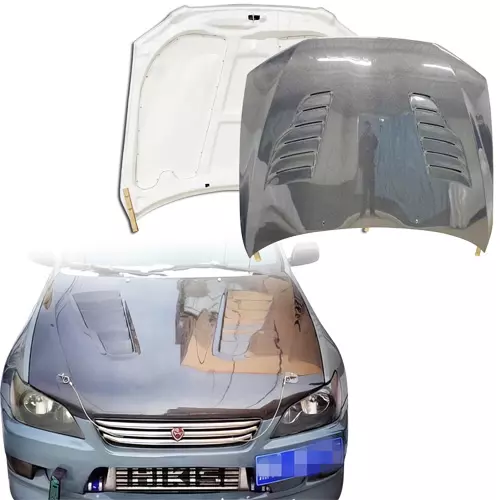 ModeloDrive Carbon Fiber CSPE Hood > Lexus IS Series IS300 2000-2005 - Image 1
