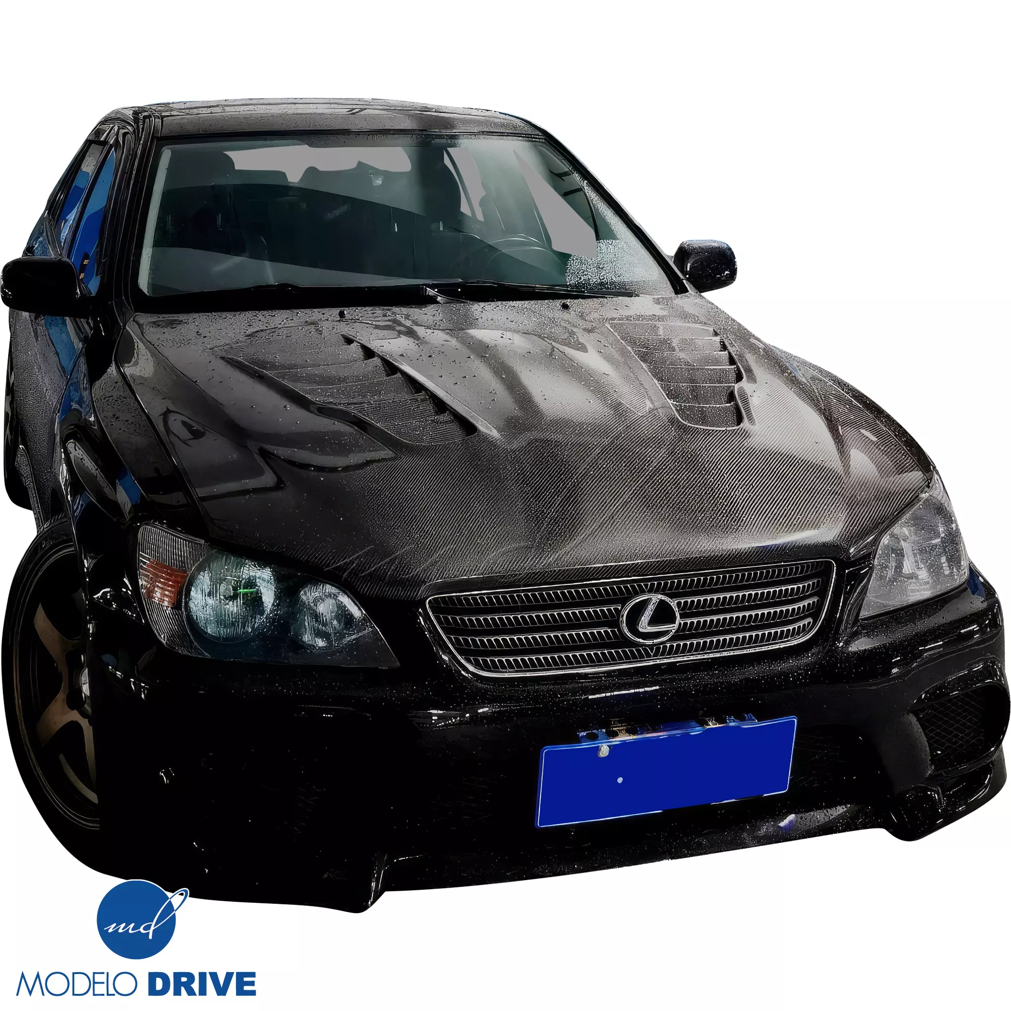 ModeloDrive Carbon Fiber CSPE Hood > Lexus IS Series IS300 2000-2005 - Image 5