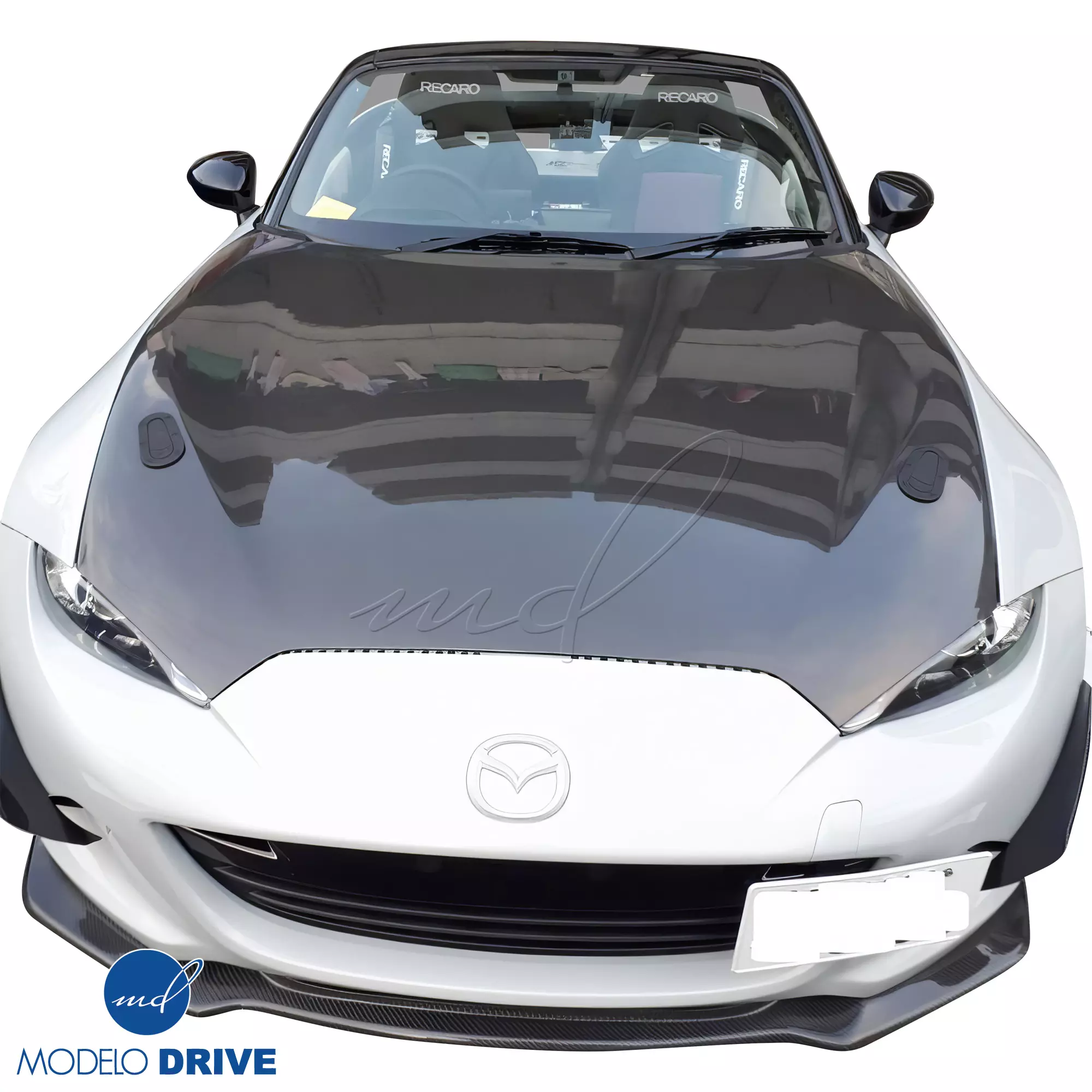 ModeloDrive Carbon Fiber OER Hood > Mazda Miata (ND) 2016-2021 - Image 17