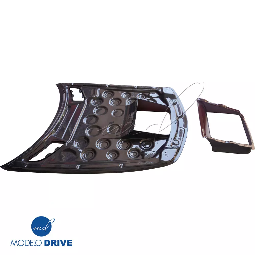 ModeloDrive Carbon Fiber BLK-GT Hood > Mercedes-Benz SLS AMG (R197) 2011-2014 - Image 6