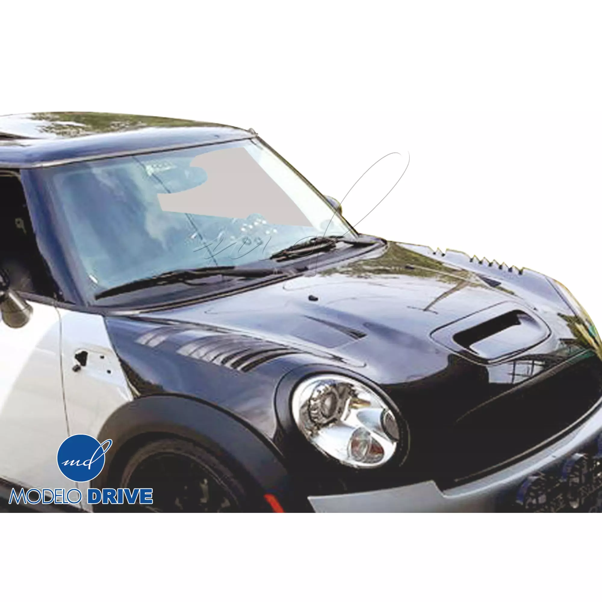 ModeloDrive Carbon Fiber DUAG Hood > Mini Mini Cooper F56 F57 2014-2020 - Image 2