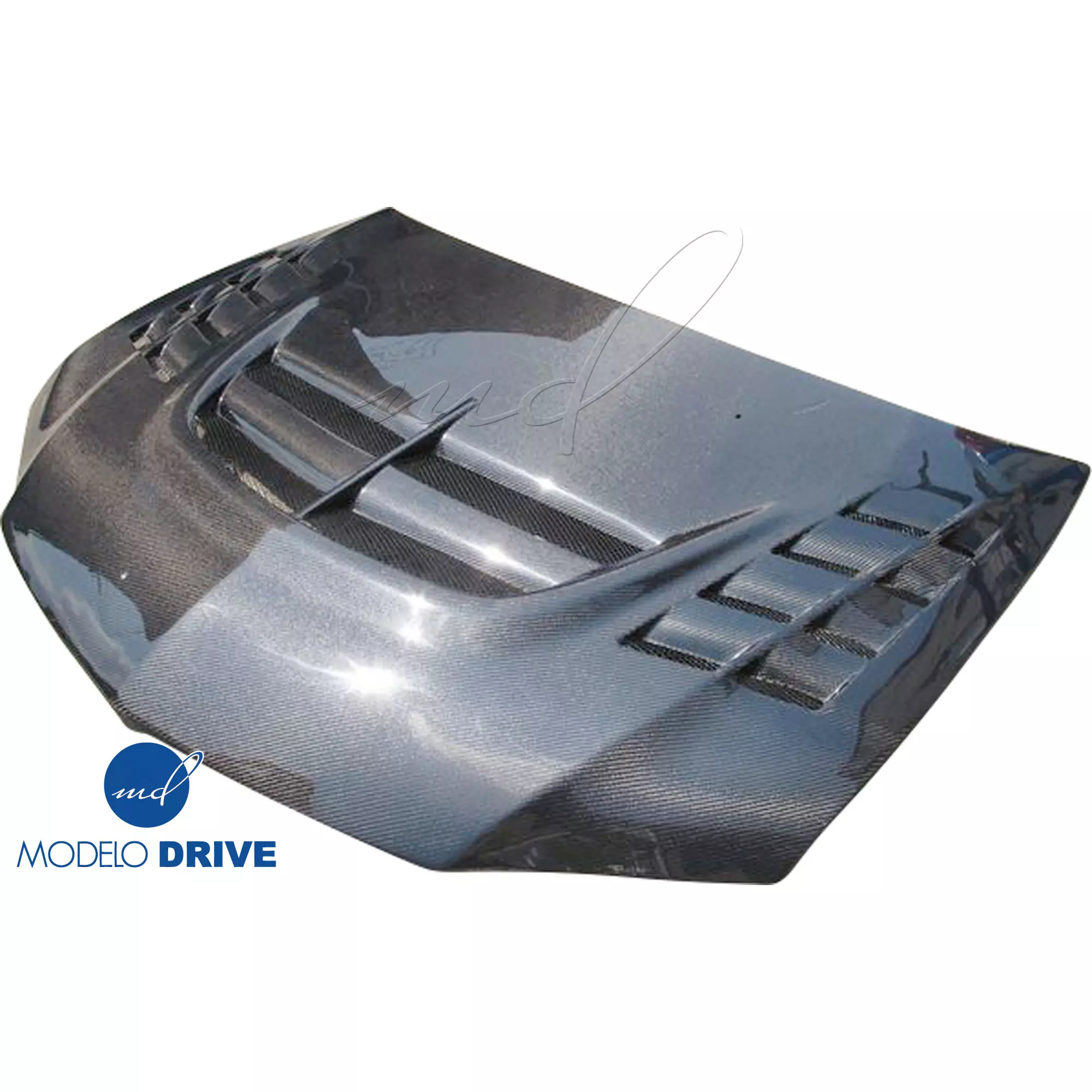 ModeloDrive Carbon Fiber VOLT Hood > Mitsubishi Evolution 8 9 2003-2006 - Image 15