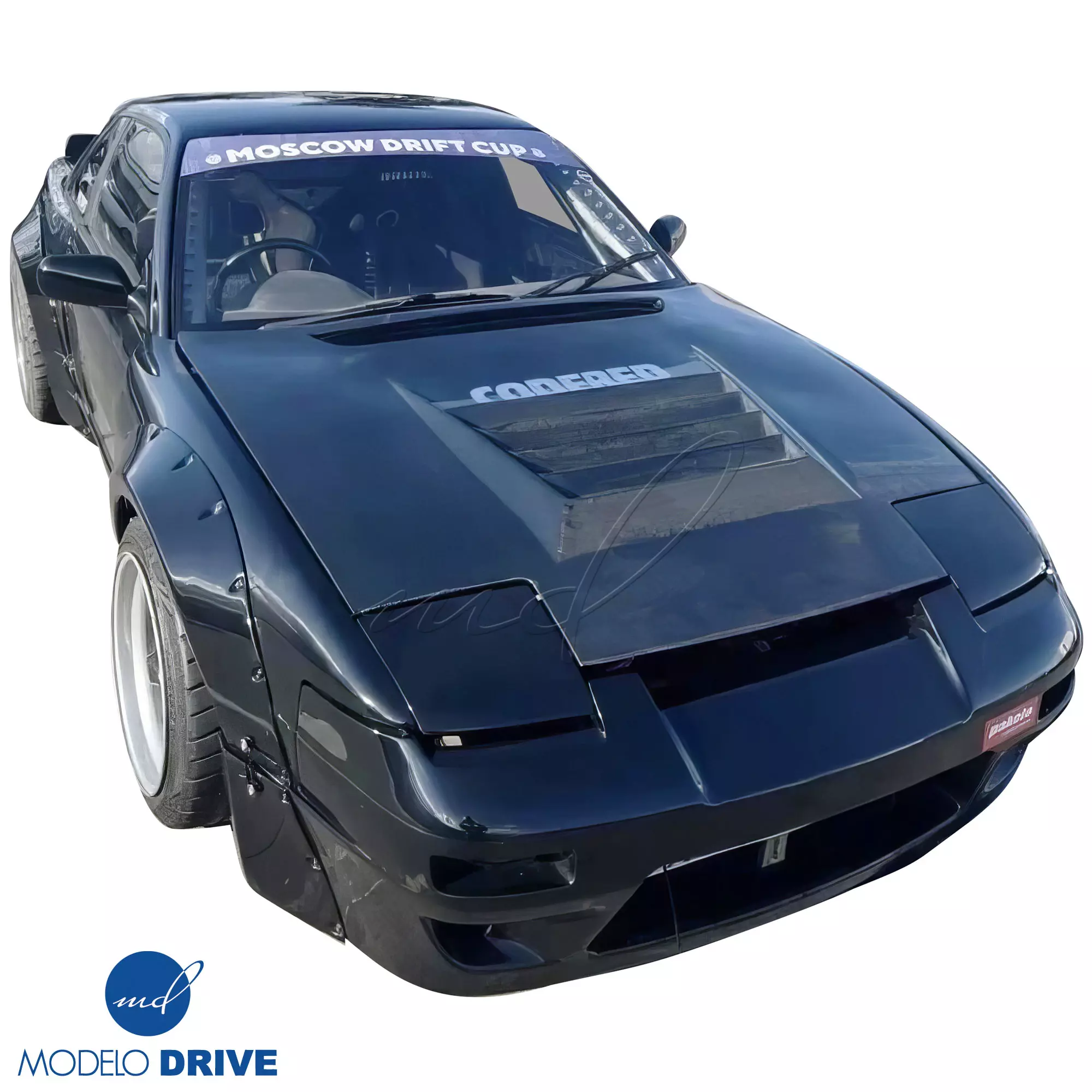 ModeloDrive Carbon Fiber DMA D1 Hood > Nissan 240SX 1989-1994 - Image 2
