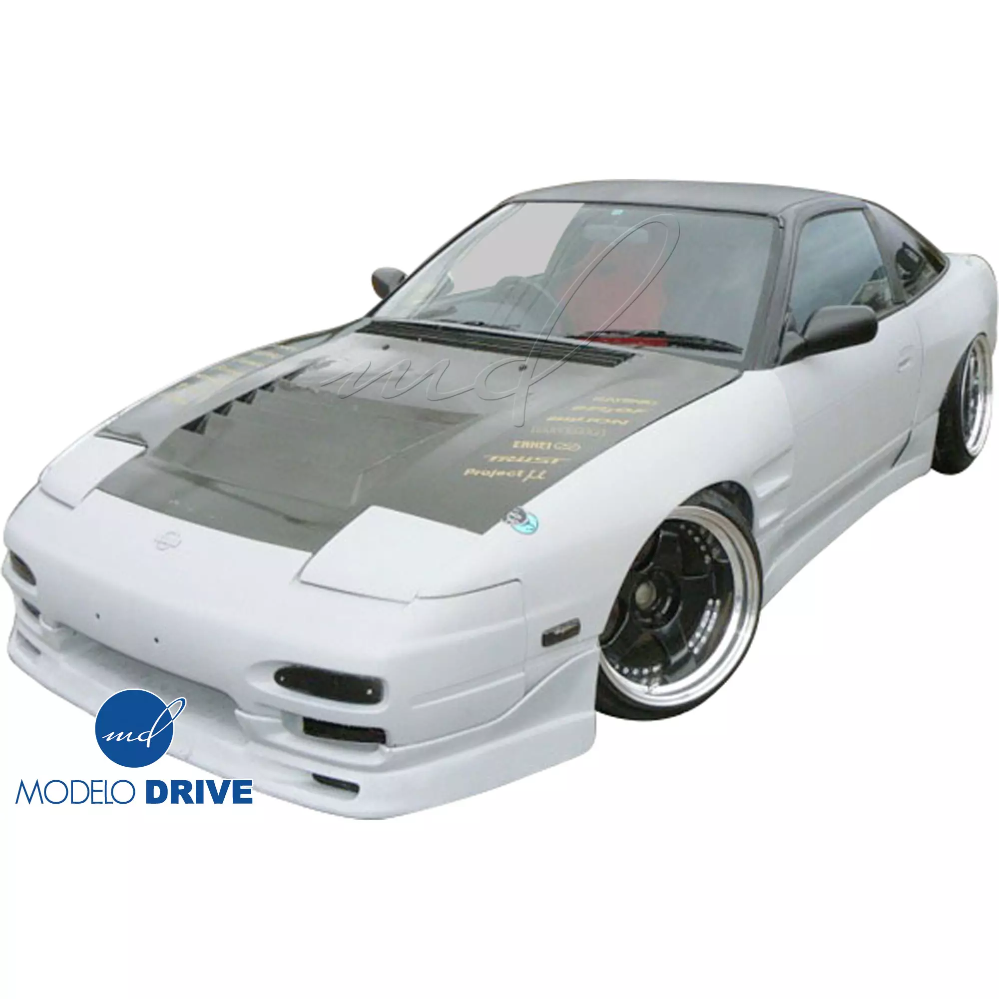 ModeloDrive Carbon Fiber DMA D1 Hood > Nissan 240SX 1989-1994 - Image 16