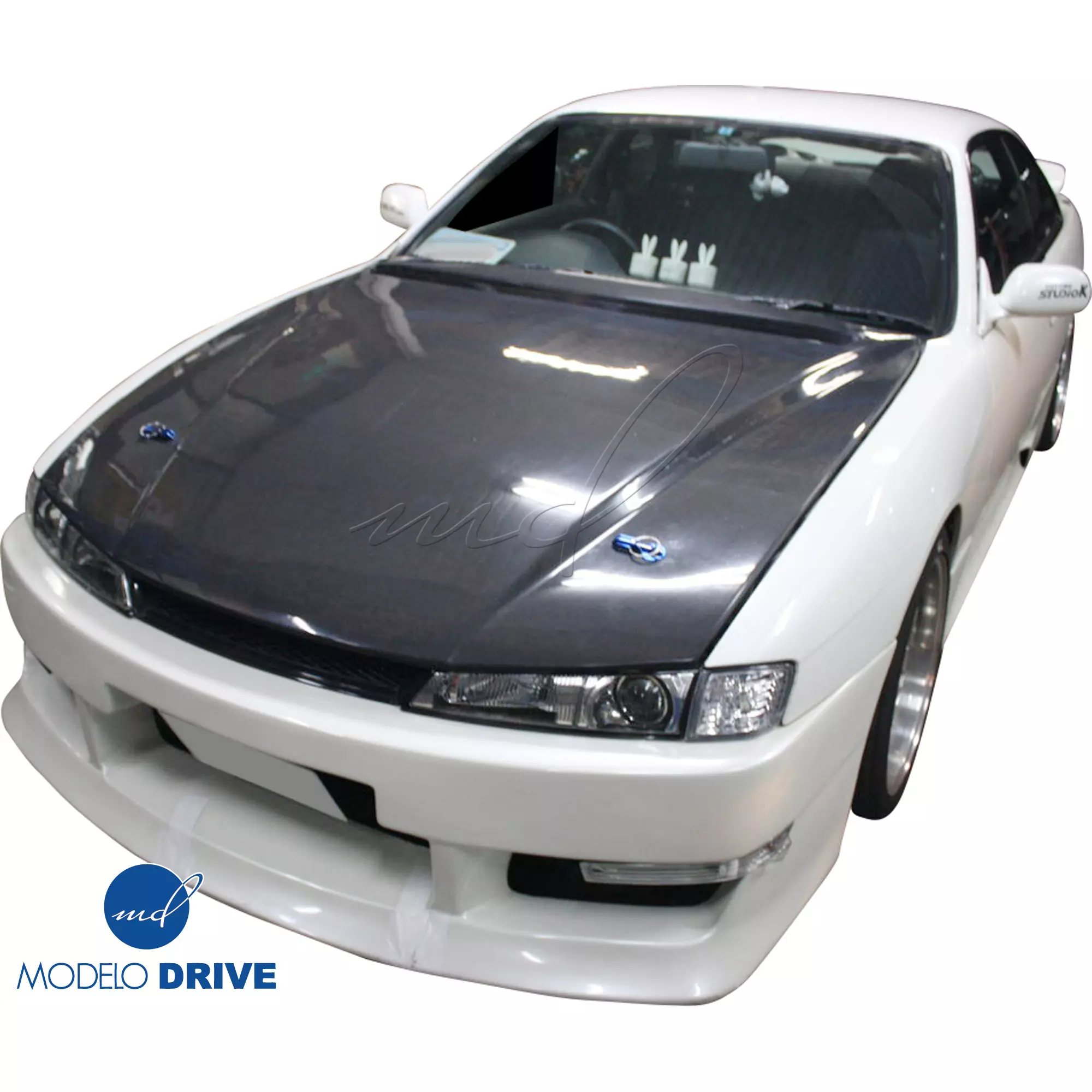 ModeloDrive Carbon Fiber ORI v2 Hood > Nissan 240SX S14 (Kouki) 1997-1998 - Image 2